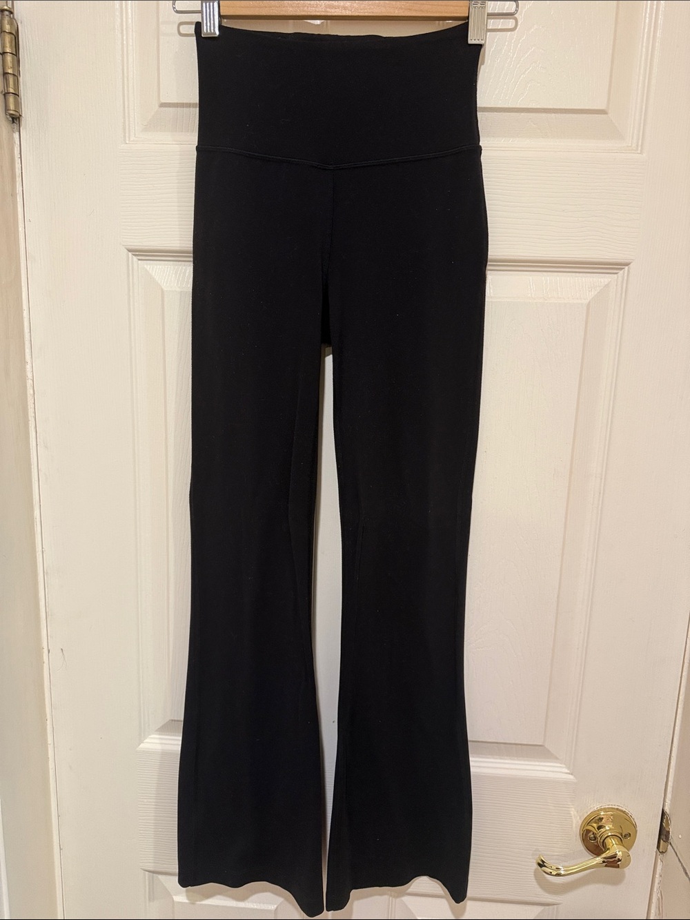 Lululemon High-Waist Black Women's Flared Yoga Pants